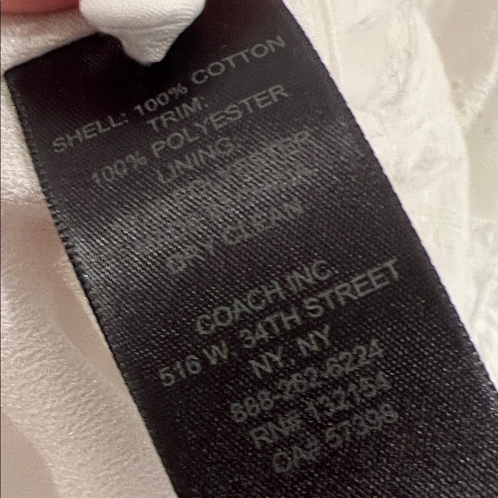 Coach Embroidered Floral Dress - Picture 7 of 10